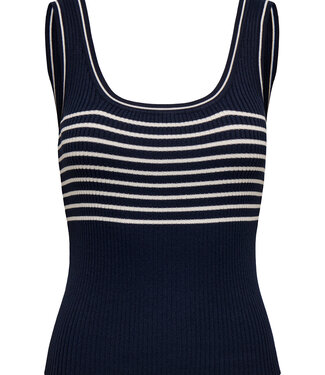 JDY Top NANNA SQUARE STRIPE JDY NAVY BLAZER