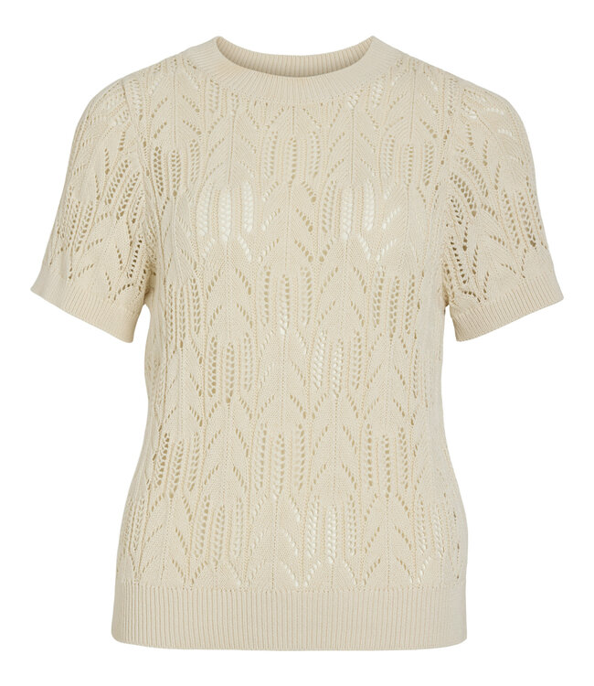 VILA Pull COTTI O-NECK VILA BIRCH