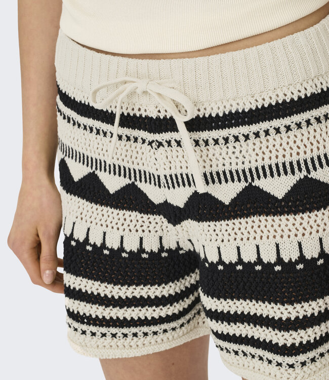 ONLY Short MERIDA ONLY ECRU BLACK