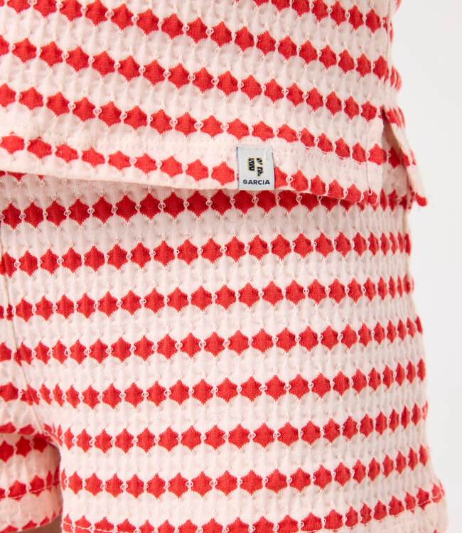 GARCIA Short GARCIA GIRLS MINI ROOD/WIT