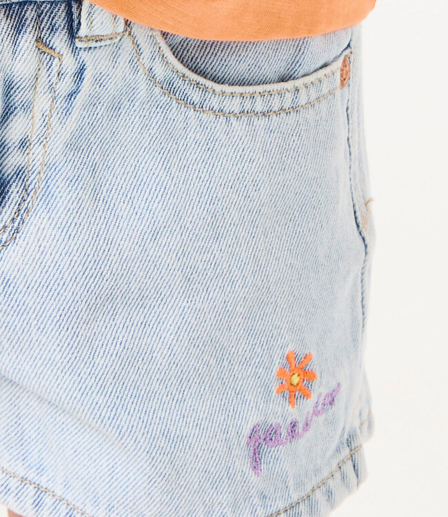 GARCIA Short JEANS GARCIA GIRLS MINI BLEACHED
