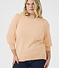 KAFFE CURVE Pull LONI 3/4 SLEEVE KAFFE CURVE PEACH NECTAR