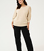 KAFFE CURVE Pull LONI 3/4 SLEEVE KAFFE CURVE FEATHER GREY MELANGE