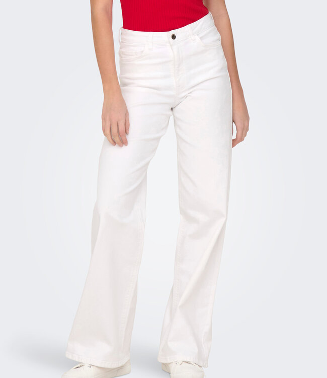 JDY Broek FELINA FINA WIDE JDY WHITE