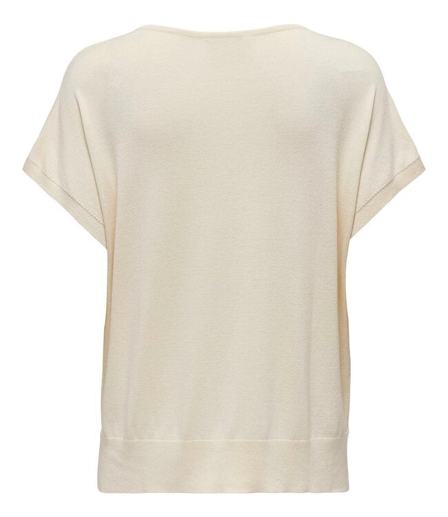 JDY T-Shirt BASICA LOOS JDY SANDSHELL