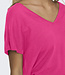 JDY T-Shirt BASICA LOOS JDY PINK FLAMBE