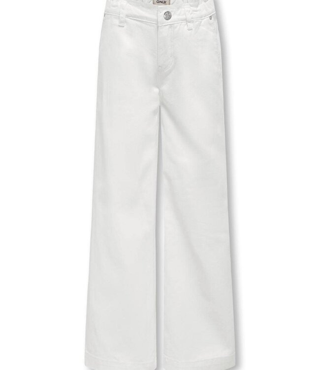 ONLY KIDS MEISJES Broek Jeans COMET WIDE Only Kids Girls WHITE