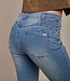 TOXIK3 Broek Jeans Toxik3 PUSH UP  MEDIUM  BLUE Z031