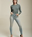 TOXIK3 Broek Jeans Toxik3 Hoge Tai L185-J81 BLEACHED BLUE