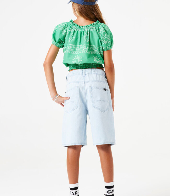 GARCIA Short JEANS KNIE TEENS GARCIA BLEACHED