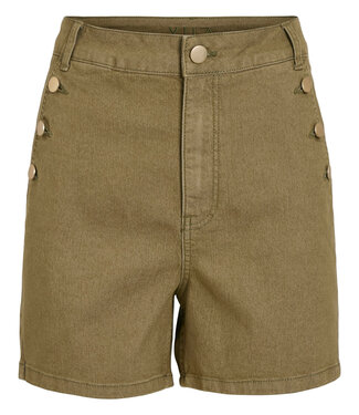 VILA Short OLA BUTTON VILA CAPULET OLIVE