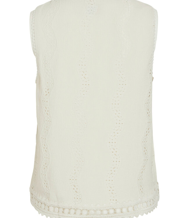 VILA Top TORTENA O-NECK VILA BIRCH