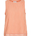 VILA Top TORTENA O-NECK VILA CADIUM ORANGE