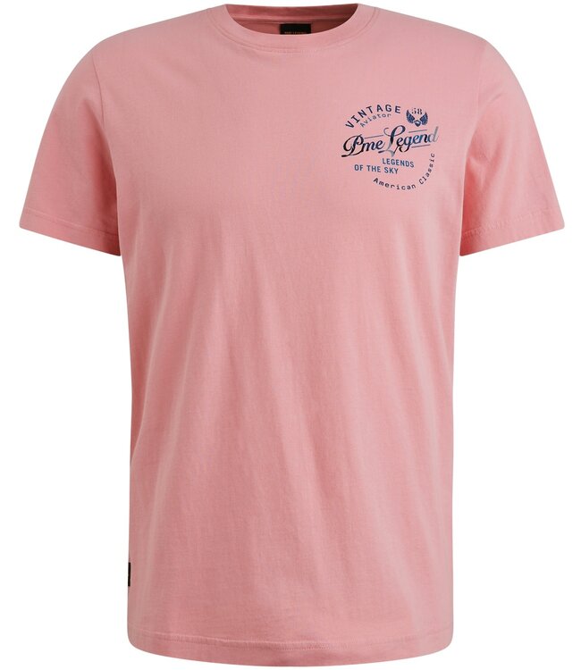 PME LEGEND T-Shirt SINGLE JERSEY PLAY PME LEGEND MOONLIGHT MAUVE