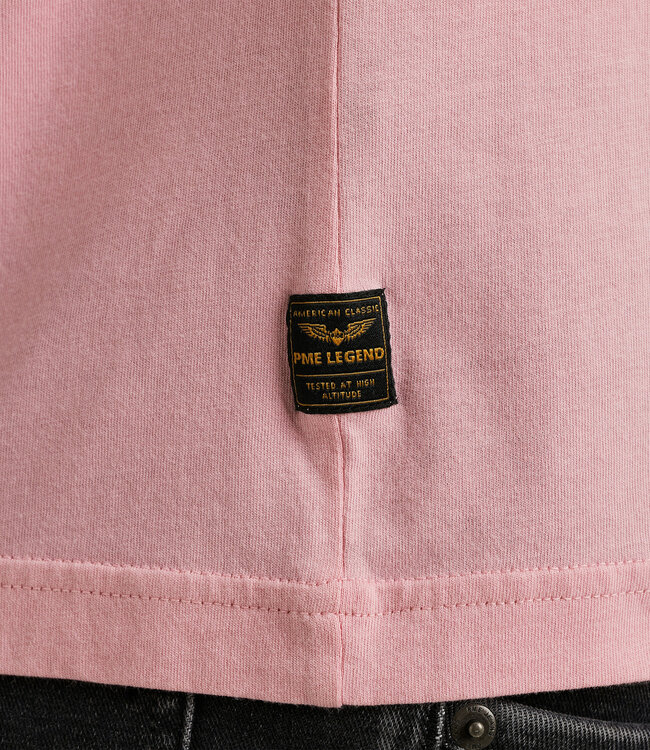 PME LEGEND T-Shirt SINGLE JERSEY PLAY PME LEGEND MOONLIGHT MAUVE