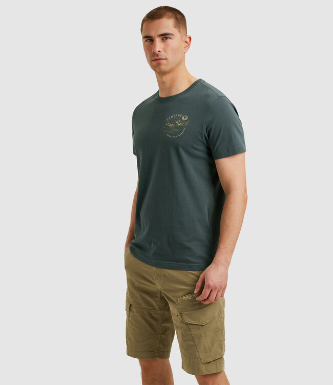 PME LEGEND T-Shirt SINGLE JERSEY PLAY PME LEGEND DARK SLATE