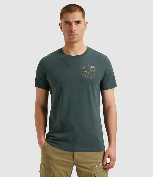 PME LEGEND T-Shirt SINGLE JERSEY PLAY PME LEGEND DARK SLATE