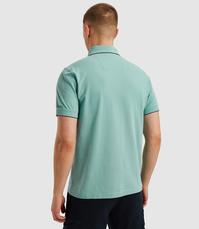 PME LEGEND Polo STRETCH PIQUE PACKAGE PME LEGEND CAMEO BLUE