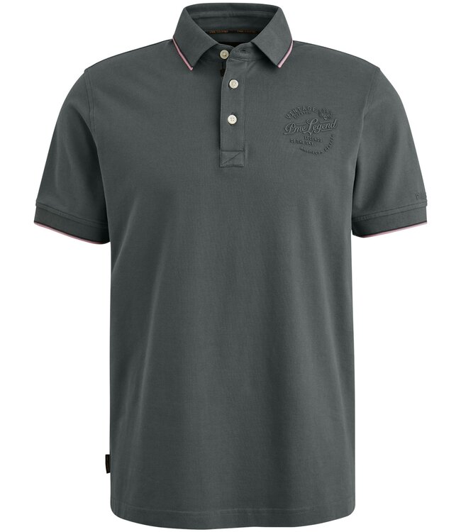 PME LEGEND Polo STRETCH PIQUE PACKAGE PME LEGEND DARK SLATE