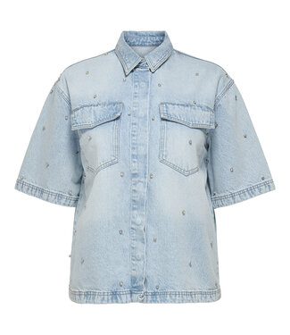 ONLY CARMAKOMA Vest JEANS SOPHIE ONLY CARMAKOMA LIGTH BLUE DENIM