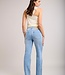 TOXIK3 Broek JEANS STRAIGHT FIT TOXIK3 BLOEMEN EN STRASS Z038