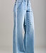 TOXIK3 Broek JEANS JOGGER WHITE STRIPE TOXIK3 LIGHT DENIM Z033-1