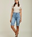 TOXIK3 Short JEANS KNIEHOOGTE TOXIK3 LICHT DENIM H2539