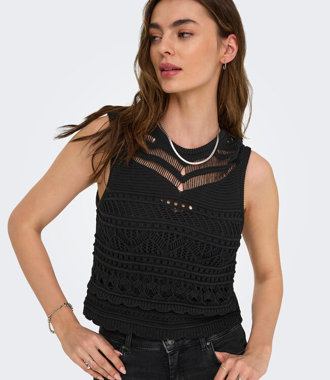 ONLY Top PAULA ONLY BLACK