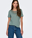 JDY T-Shirt DODO JDY CHINOIS GREEN