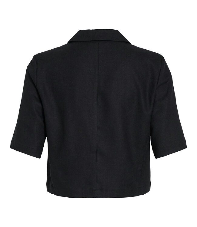 VILA Blazer POCKEY CROPPED Vila BLACK BEAUTY