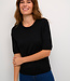 KAFFE T-Shirt LIZZA  KAFFE BLACK DEEP
