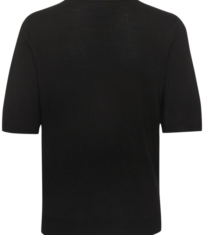 KAFFE T-Shirt LIZZA  KAFFE BLACK DEEP