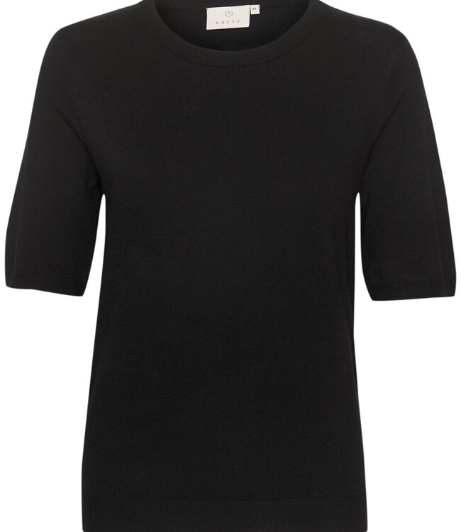 KAFFE T-Shirt LIZZA  KAFFE BLACK DEEP