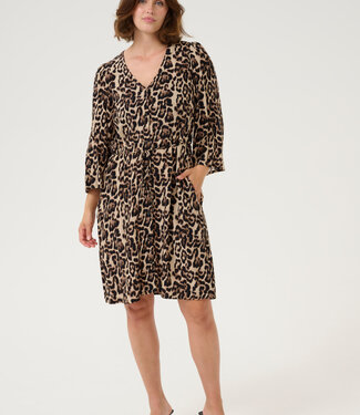 KAFFE Kleed PEDRA KAFFE LEOPARD