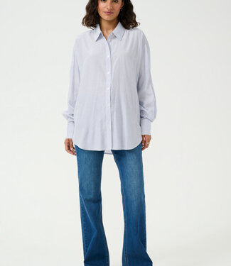 KAFFE Hemd MILENA KAFFE BLUE WHITE STRIPE
