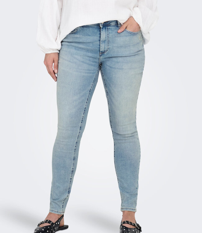 ONLY CARMAKOMA Broek Jeans WILLY SKINNY Carmakoma (NOOS) LIGHT BLUE DENIM