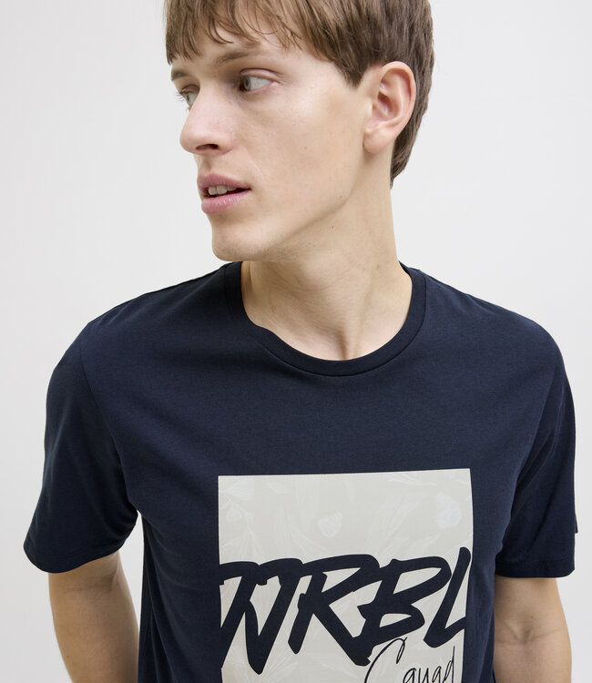 JJ REBEL T-Shirt BERN BOX PRINT REBEL SKY CAPTAIN
