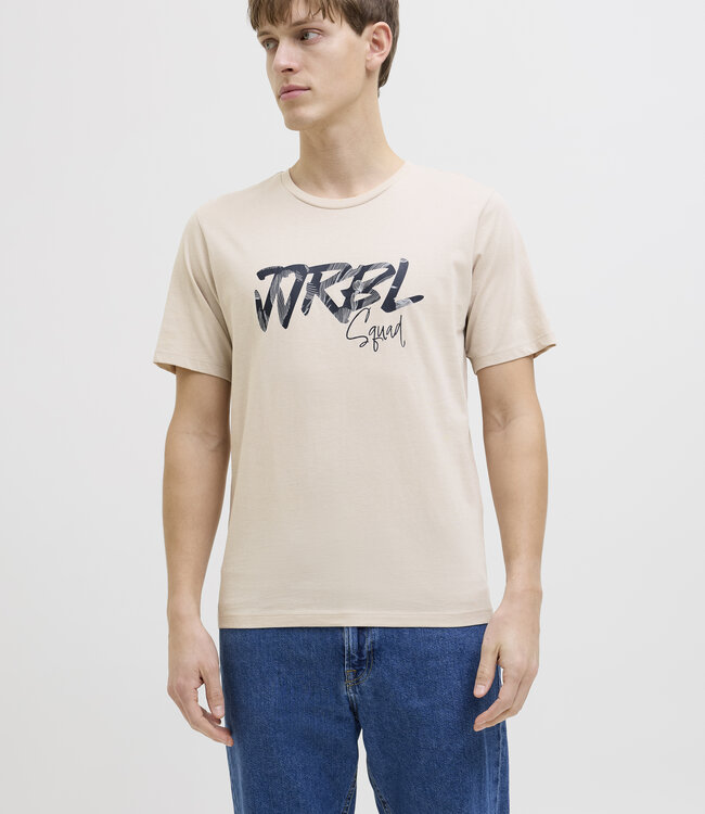 JJ REBEL T-Shirt BERN BOX PRINT REBEL MOONBEAM