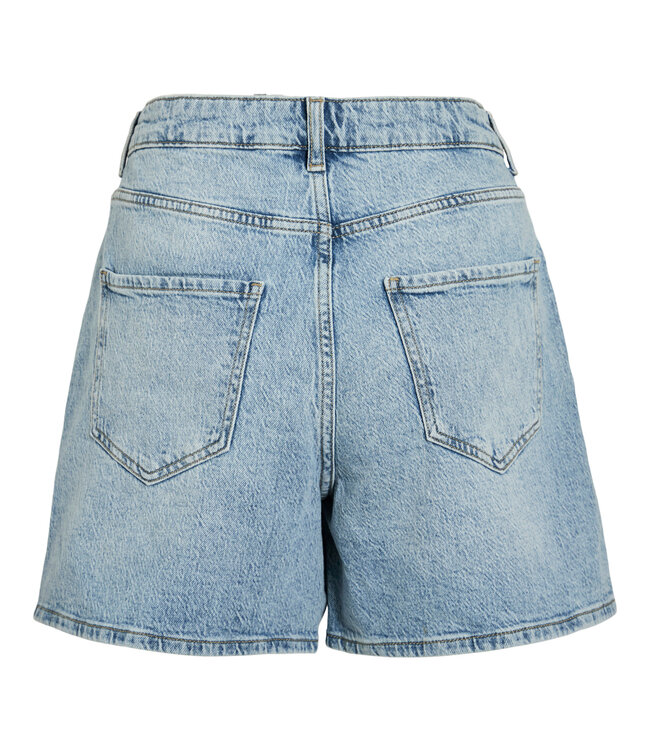 VILA Short JAF DESTROY DENIM VILA LIGHT BLEU DENIM