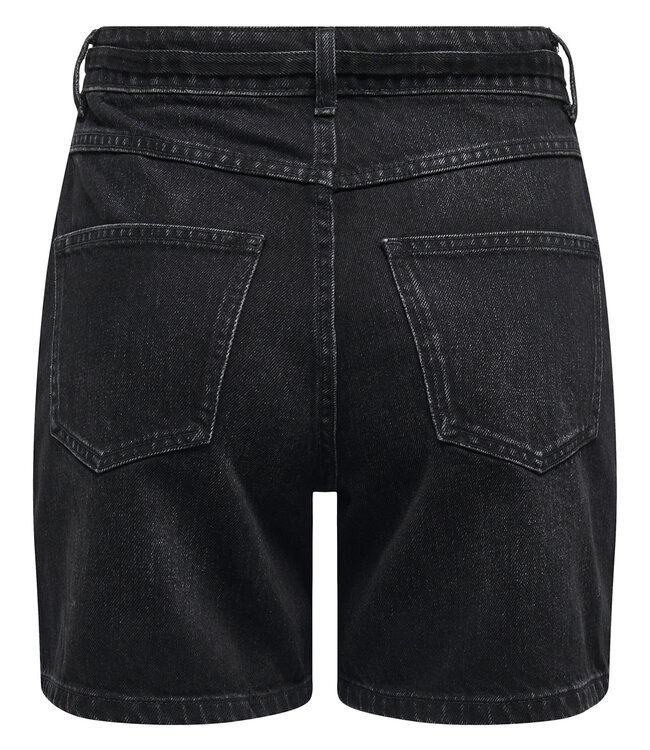 ONLY Short GIANNA BELTED ONLY WASHED BLACK