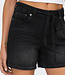 ONLY Short GIANNA BELTED ONLY WASHED BLACK
