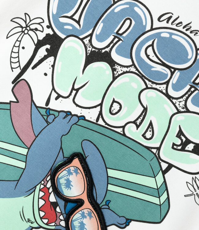 NAME-IT T-shirt MANUEL STITCH Name-It-Boys BRIGHT WHITE