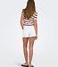 ONLY T-Shirt POLO HALIA ONLY RUBY / WHITE