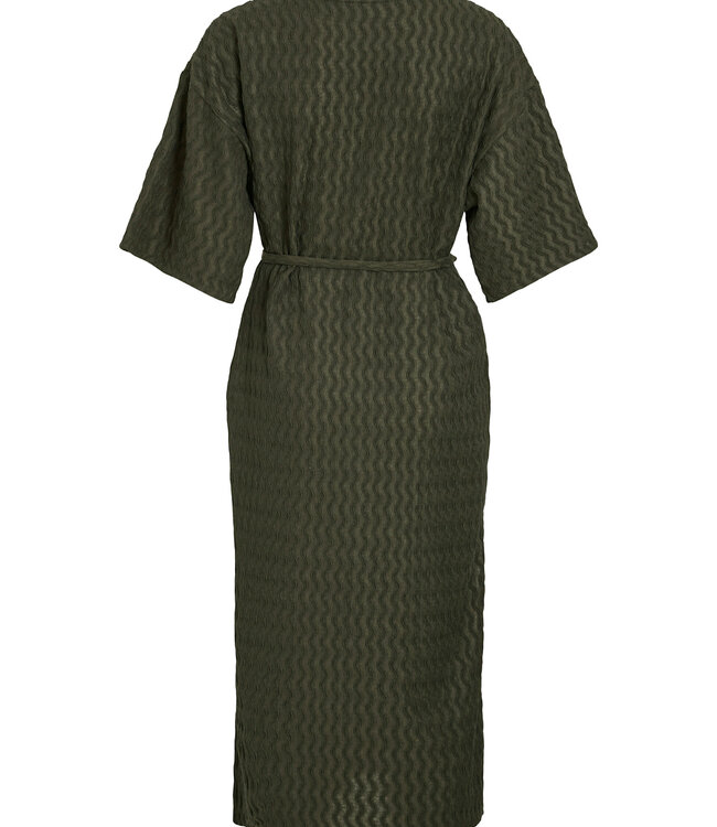 VILA Kleed ROMILA V-NECK VIL DEEP DEPTHS