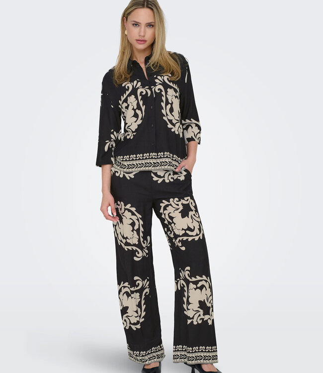JDY Broek MAGGIE WIDE JDY BLACK