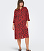 ONLY CARMAKOMA Kleed HARMONY ONLY CARMAKOMA POPPY RED LEO