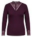 ONLY CARMAKOMA T-Shirt TILDE ONLY CARMAKOMA MAUVE WINE