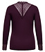 ONLY CARMAKOMA T-Shirt TILDE ONLY CARMAKOMA MAUVE WINE