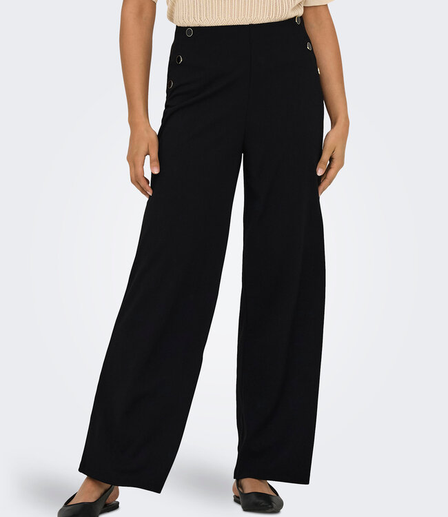 JDY Broek GEGGO BUTTON JDY BLACK