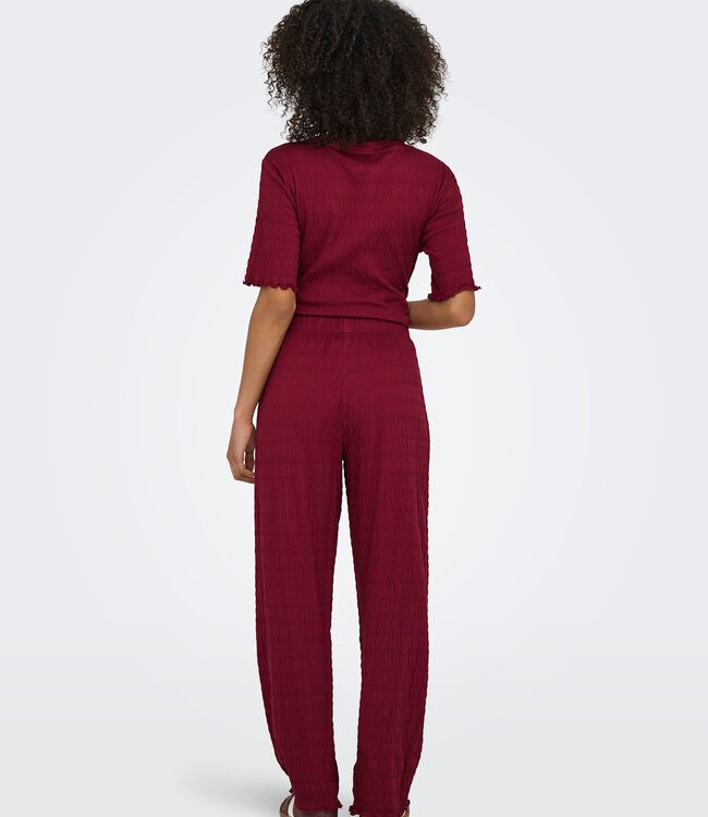 ONLY Broek GAILA ONLY RUBY WINE
